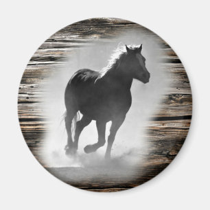 Íman Galopagem de Cavalos Selvagens