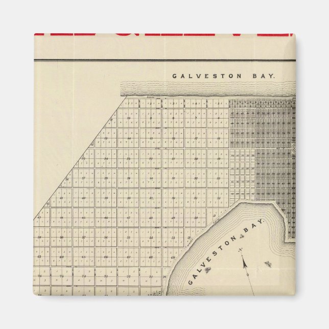 Íman Galveston do Norte (Frente)