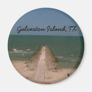 Íman Galveston Island Magnet