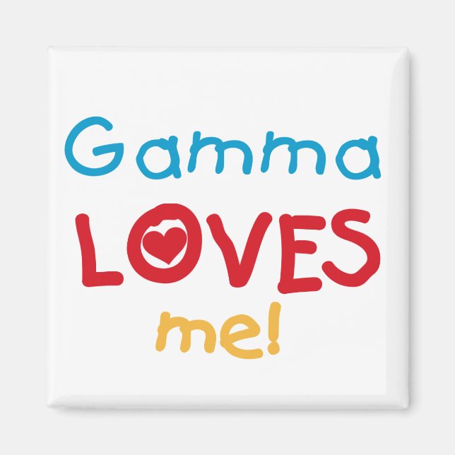 Íman Gama me ama T-shirts e presentes (Frente)