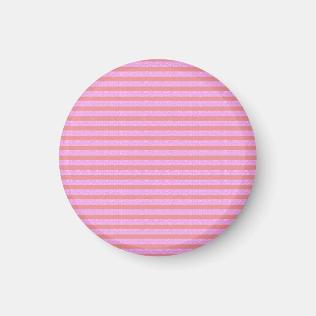 Íman Gamas Geométricas Rosa (Frente)