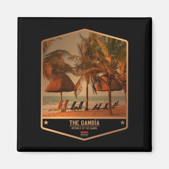 Íman Gâmbia (Frente)