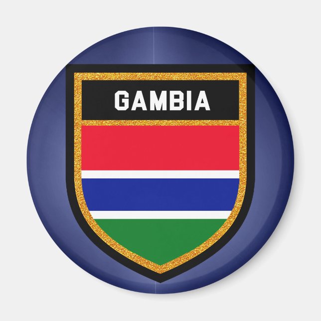 Íman Gâmbia Flag (Frente)