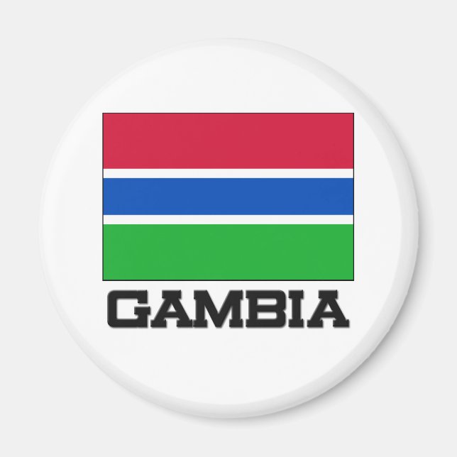 Íman Gâmbia Flag (Frente)