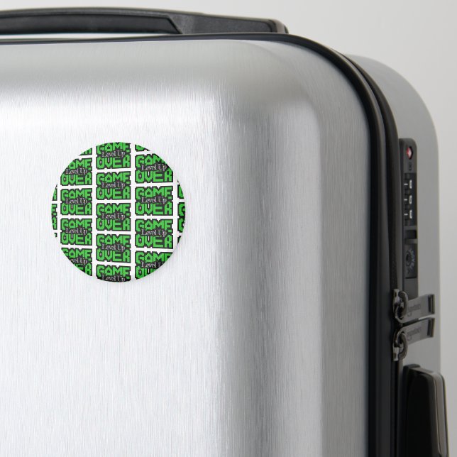 Íman Game Over, Level Up: Retro Pixel Sandbox Adventure (In Situ (Luggage))