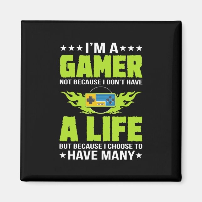Íman Gamer Am A Gamer (Frente)