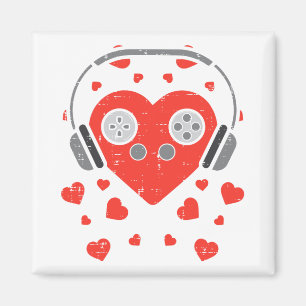 Íman Gamer Boys para Dias de os namorados de videogame