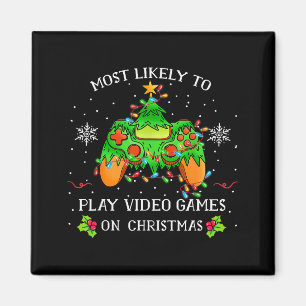 Íman Gamer Divertido Mais Propenso a Jogar Video Games 
