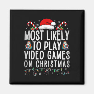 Íman Gamer Divertido Mais Propenso a Jogar Video Games 