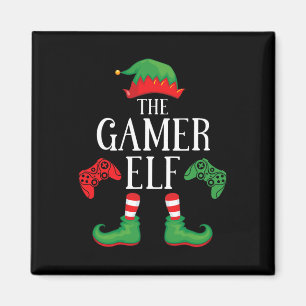 Íman Gamer Elf Correspondente Grupo Xmas Jogos Família