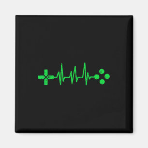Íman Gamer Geeks Heartbeat Gaming 