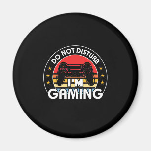 Íman Gamer Gift   Eu Jogo Não Incomodar