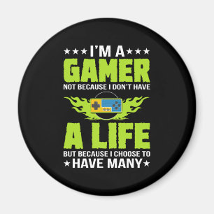 Íman Gamer Gift I Am A Gamer