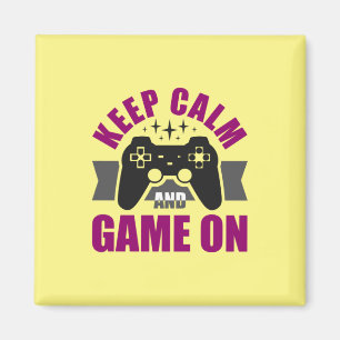 Íman Gamer Gift Mantém Jogos Calmos