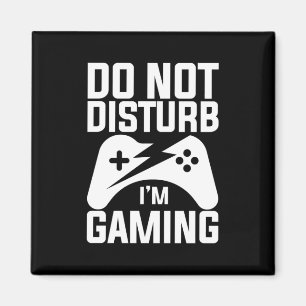 Íman Gamer Gift Não Incomodar Estou Jogando