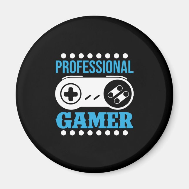Íman Gamer Gift Professional Gamer (Frente)