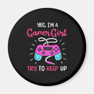 Íman Gamer Gift   Sim, Sou Uma Garota De Jogador