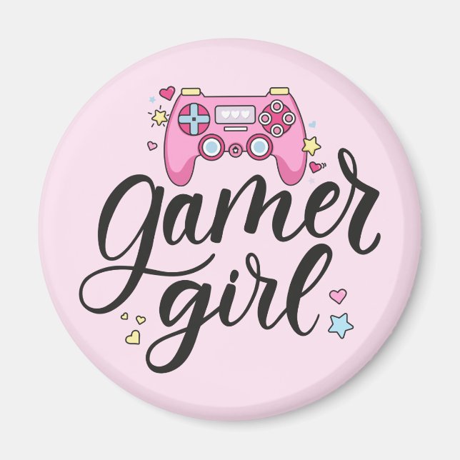 Íman Gamer Girl (Frente)
