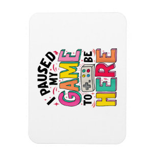 Íman Gamer Girl I Pausa Meu Jogo Para Estar Aqui Vídeo 