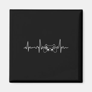 Íman Gamer Heartbeat Encantado Jogo Jogo Jogo Jogo Pres