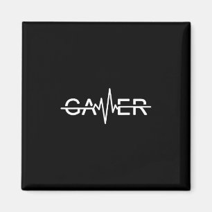 Íman Gamer Heartbeat Video Games Gráfico