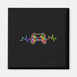 Íman Gamer Heartbeat Videos games Meninos Jovens Menino