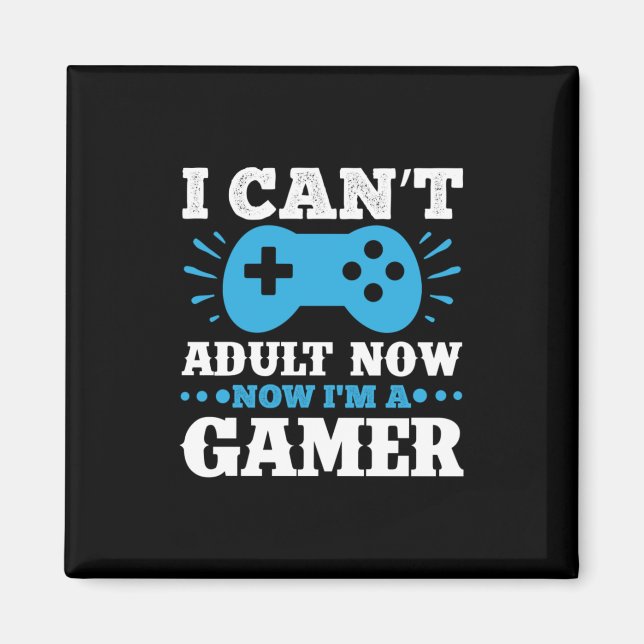 Íman Gamer Presente Agora Sou Um Jogador (Frente)