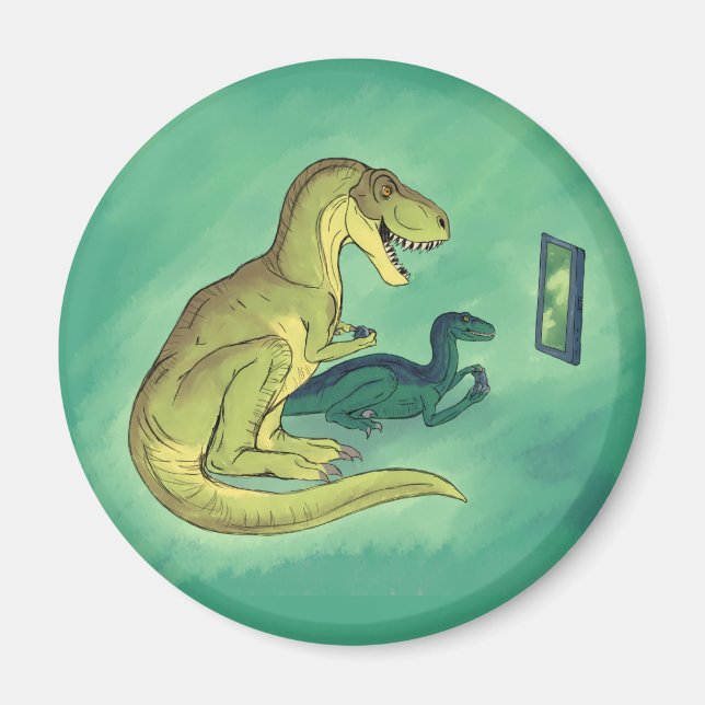 Íman Gamer-Saurus (Frente)