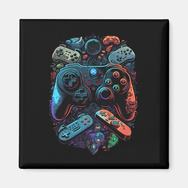 Íman Gamer Video Game Controller 19 (Frente)