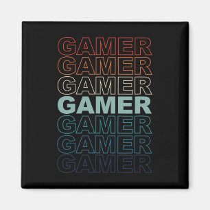 Íman Gamer Vintage Retro Gamers Videos games Jogos Vide