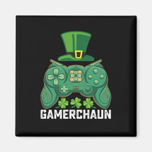 Íman Gamerchaun Jogador Jogos de Jogos Dia de São Patrí