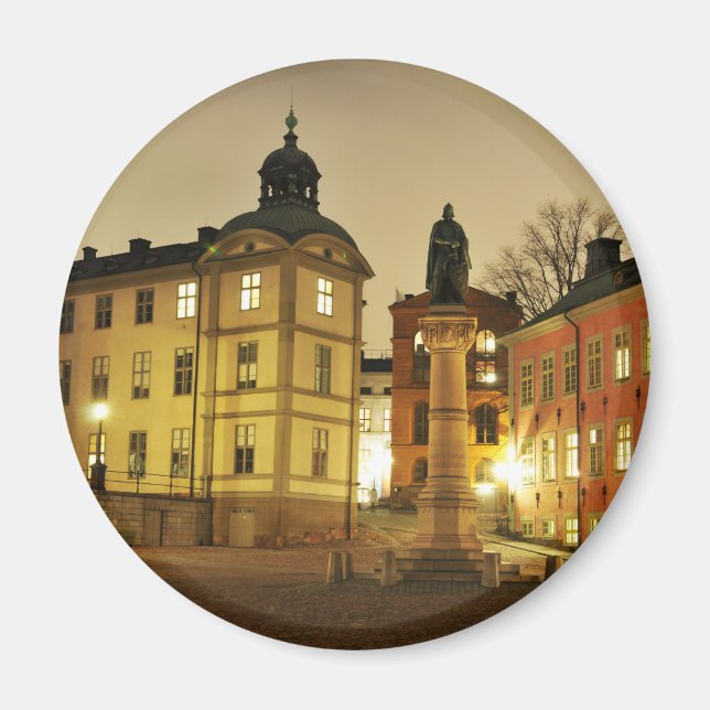 Íman Gamla Stan em Estocolmo, Suecia (Frente)