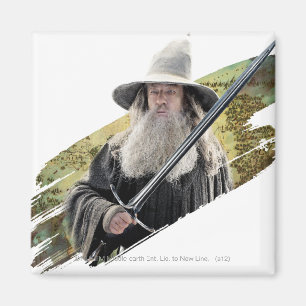 Íman Gandalf com Espada Verde