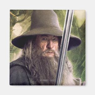 Íman Gandalf Com Funcionarios E Espada