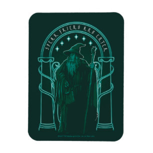 Íman GANDALF™ "Fale Amigo E Entre" Portas de Durin