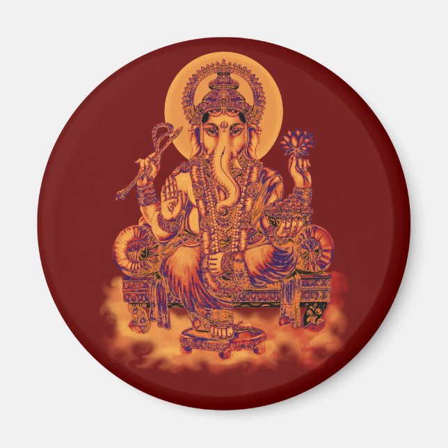 Íman Ganesh - Remoção de óculos (Frente)