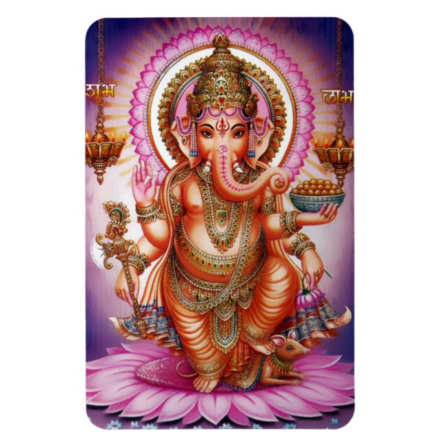 Íman Ganesha Magnet - Versão 7 (Vertical)
