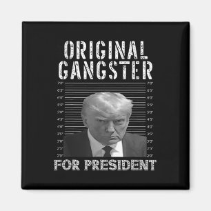 Íman Gangster Para O Presidente Donald Trump 2024 Patri