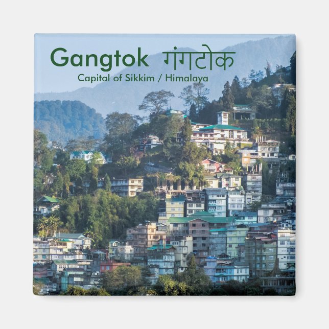 Íman Gangtok गंगटोक - Capital of Himalaias Sikkim/ (Frente)