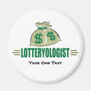 Íman Ganhe a lotaria! Jogador engraçado da lotaria