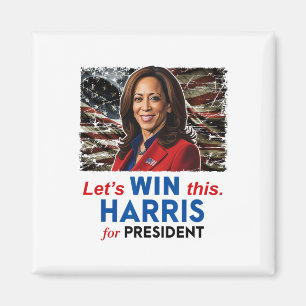 Íman Ganhe Este Harris Para O Presidente Kamala Harris