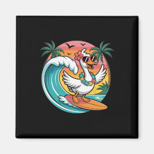 Íman Ganso de Surf Retro Havaiano Vibrações de Verão Pr