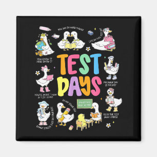 Íman Ganso do Dia de Teste Divertido Dia de Teste STAAR