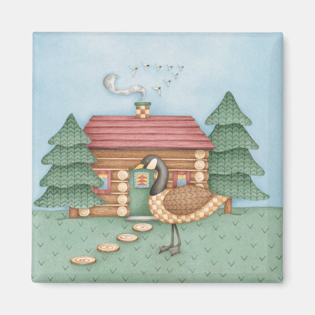 Íman Ganso em Cabina (Frente)