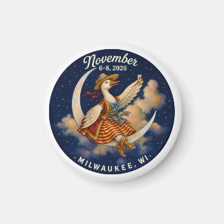 Íman Ganso Ímã de Banda- Milwaukee 2026 - Tour de Outon