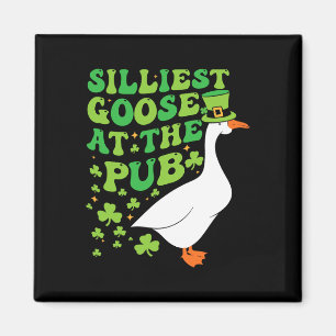 Íman Ganso Mais Bobo No Pub Funny Shamrock St Patric