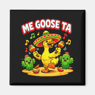 Íman Ganso ta ganso engraçado pun fiesta humor cinco de