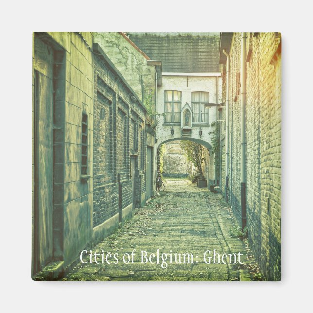 Íman Gante medieval, Bélgica (Frente)
