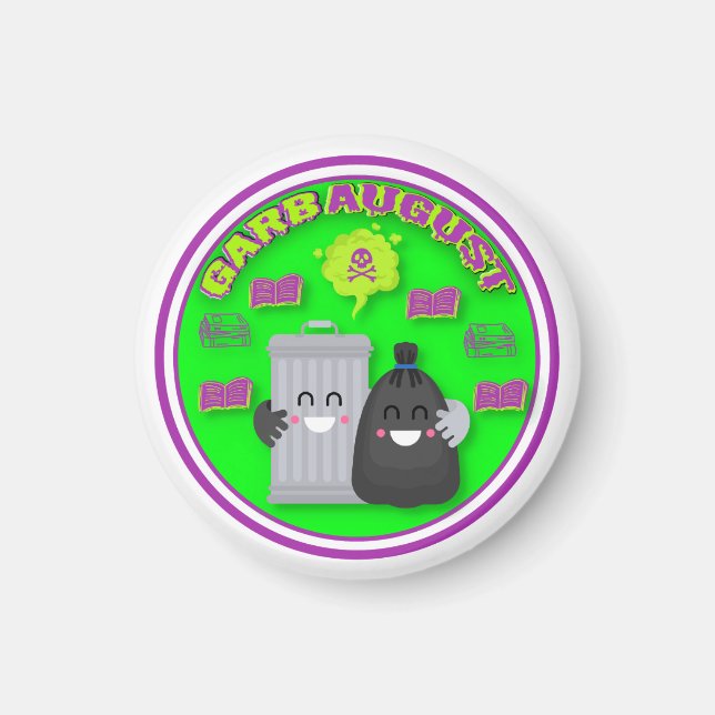 Íman GarbAugust Magnet (Frente)