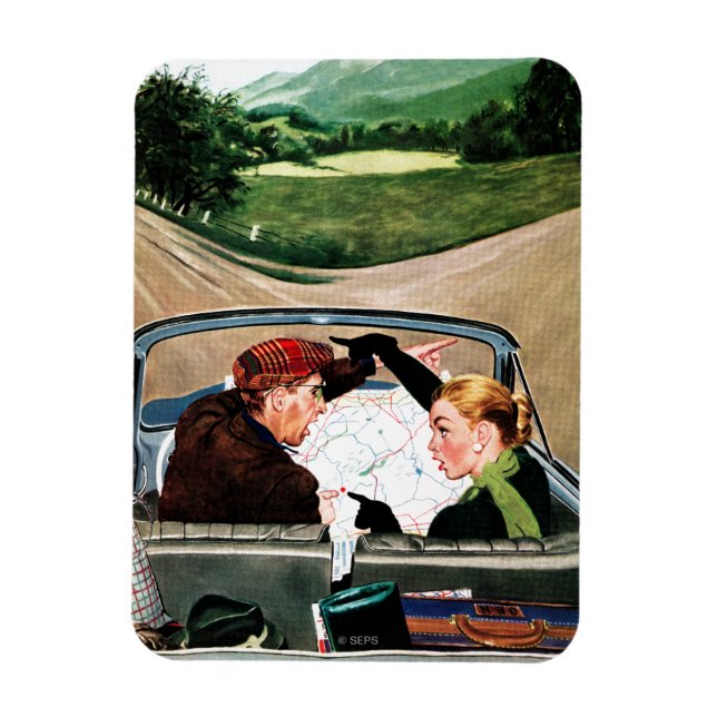 Íman Garfo na estrada (Vertical)